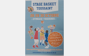Stage de la Toussaint